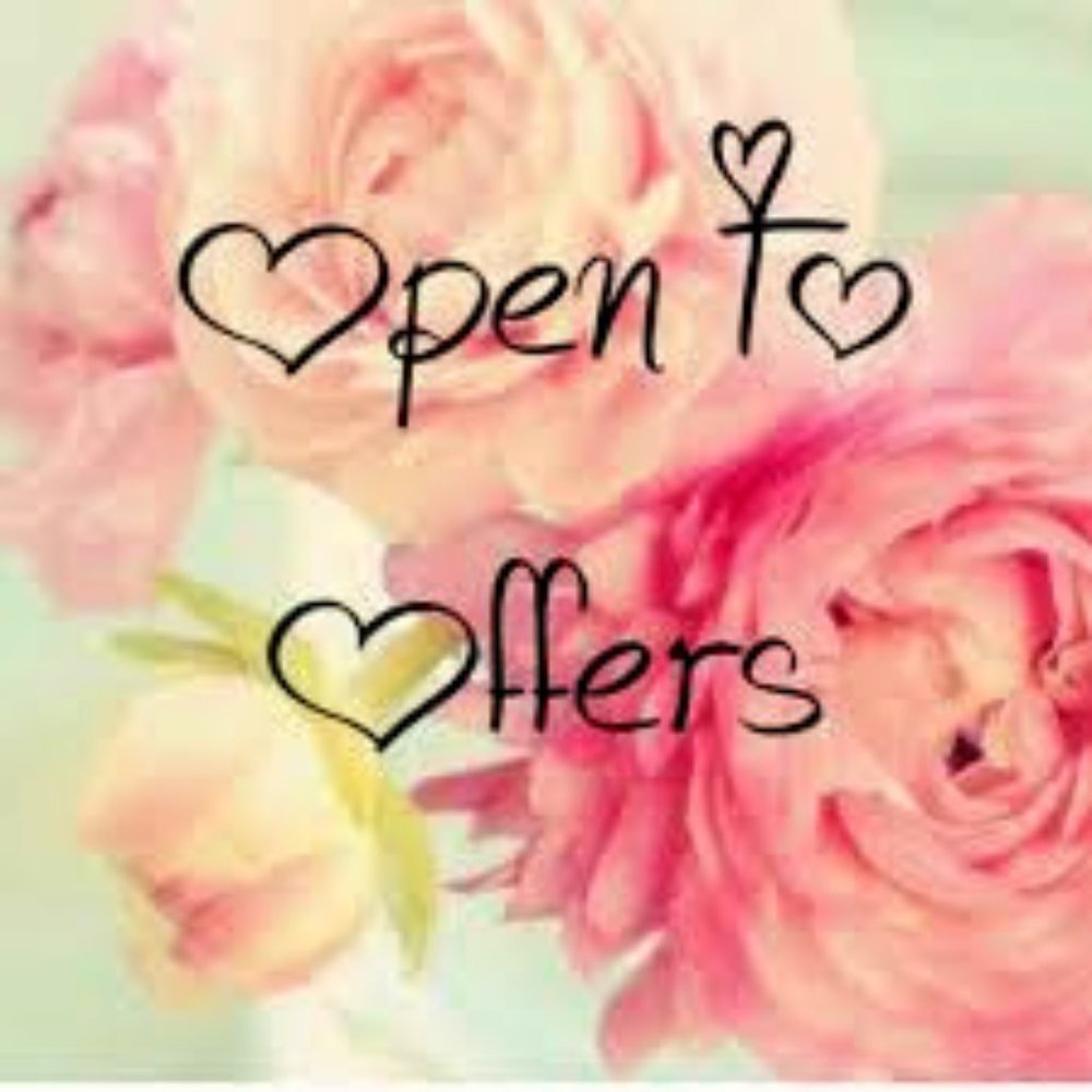 Always accepting reasonable offers!